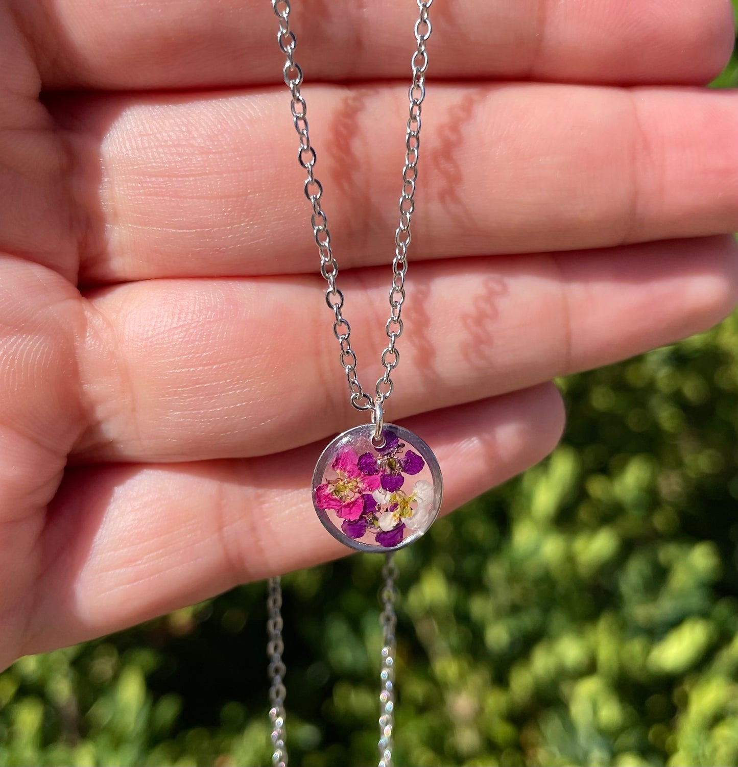 Alyssum Bouquet Necklace