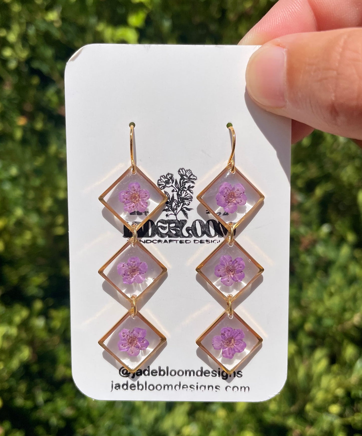 Purple Diamonds