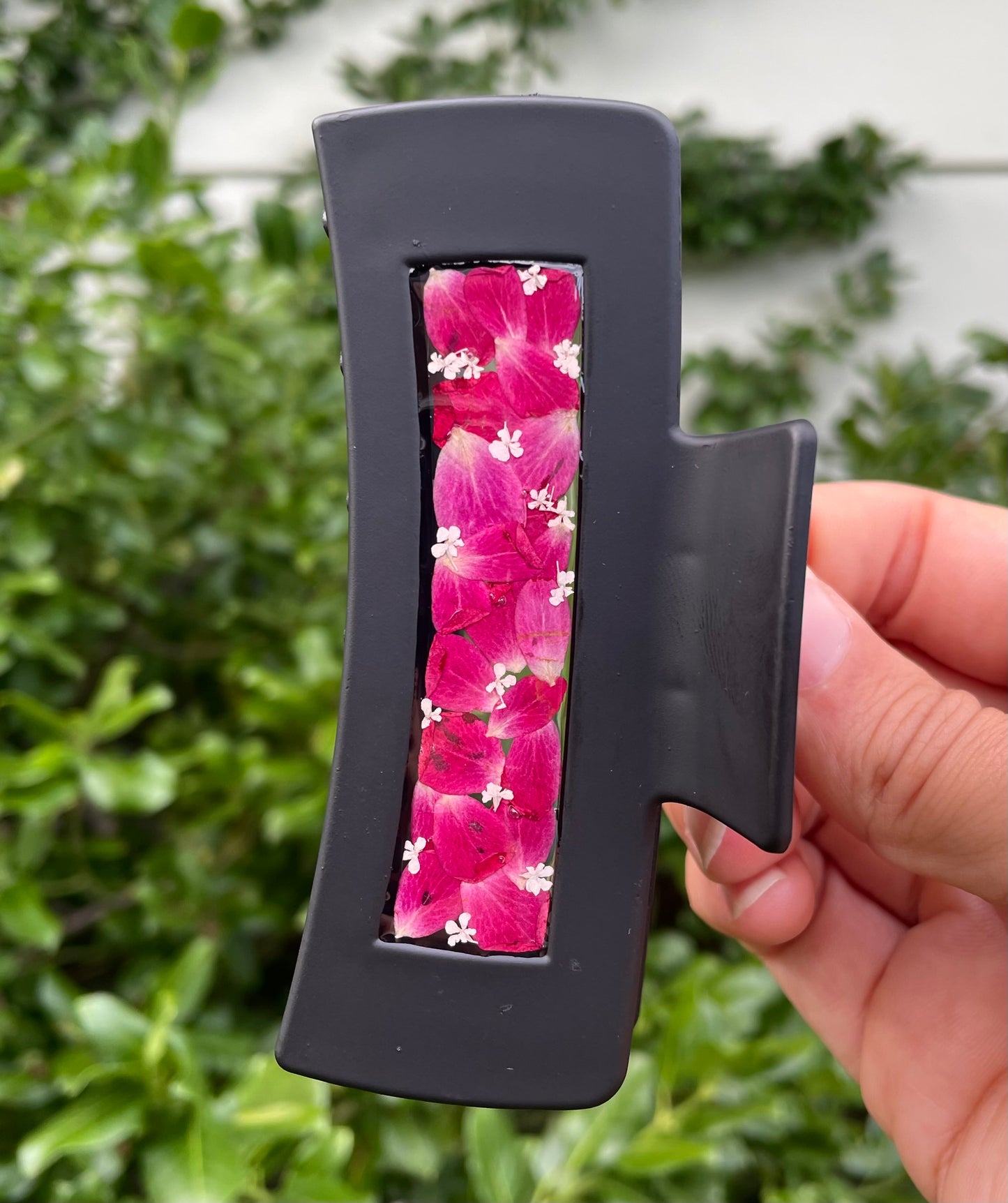 Rose Petal Claw Clip