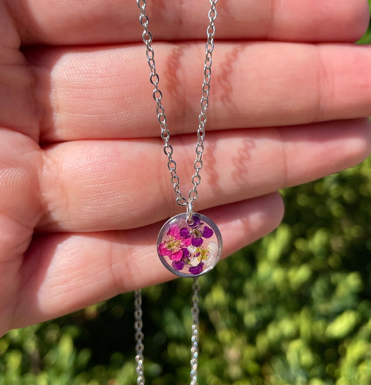 Alyssum Bouquet Necklace