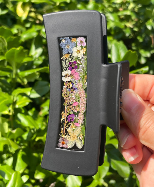 Floral Bouquet Claw Clip