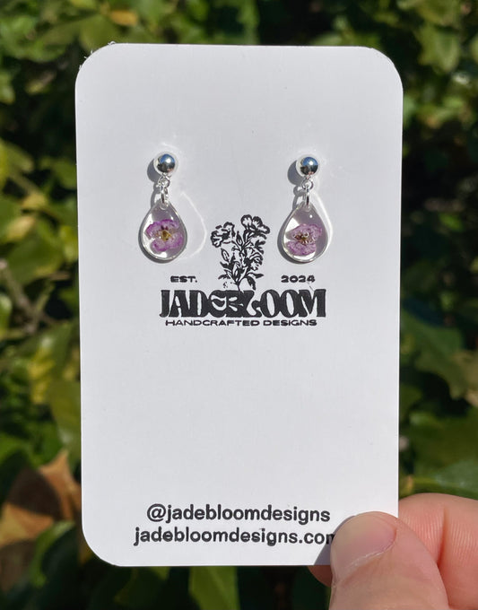 Silver Alyssum Teardrops (light purple)