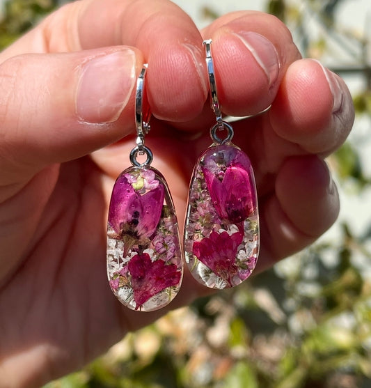 Pink dangles