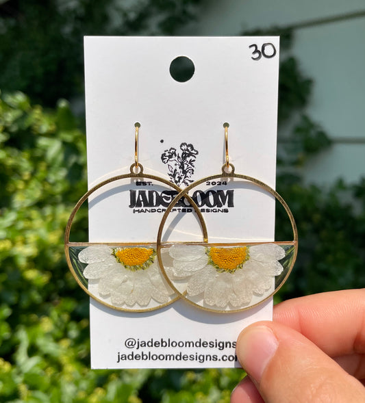 Daisy Hoops