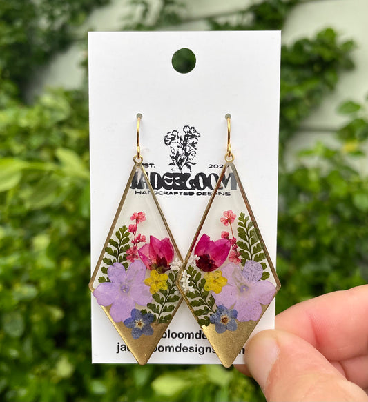 Floral bouquet dangles