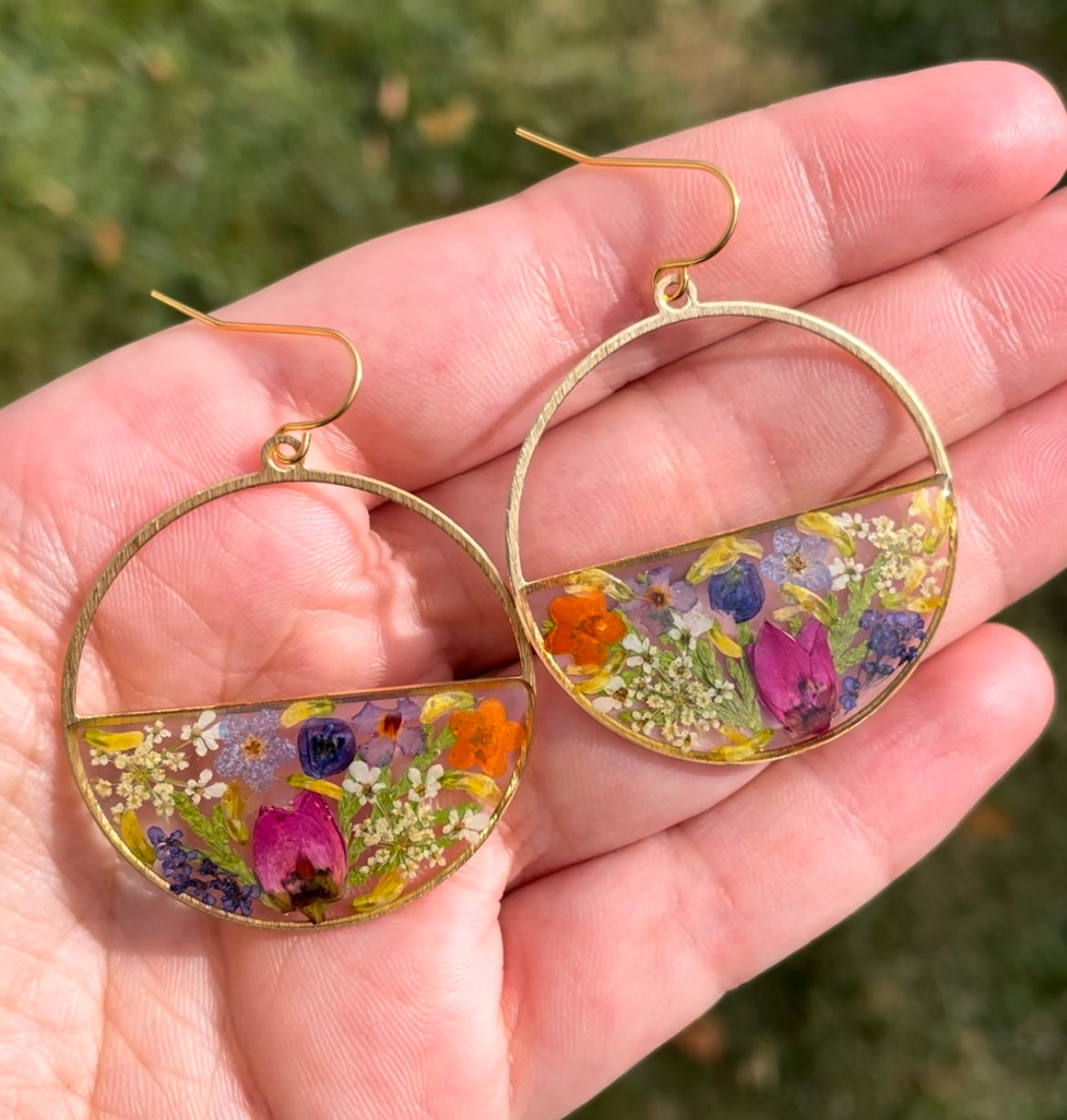 Wildflower earrings