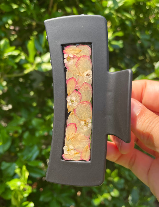 Rose Petal Claw Clip