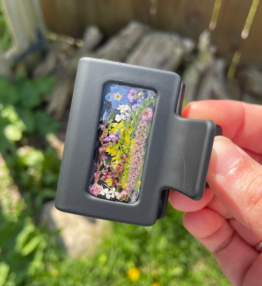 Colorful claw clip
